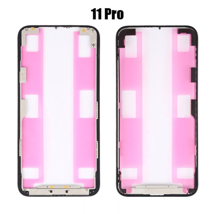 1:1 Quality Frame Bezel for iPhone 11 Pro Max with Sticker