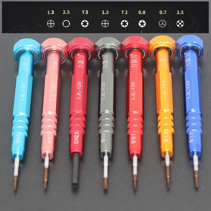Precision Magnetic Screwdriver Y0.6 0.7 0.8MM 1.5MM 2.5MM For Apple iPhone for Samsung For HUAWEI