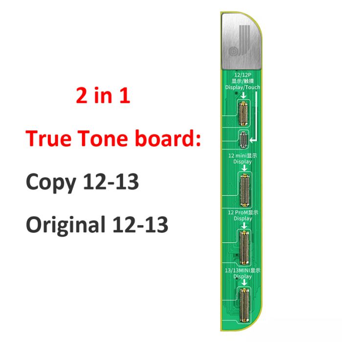 2 in 1 Light Sensor True Tone Board for Original Screen of iPhone 12 mini 12 Pro Max 13 mini 13 Used on JC V1S V1SE