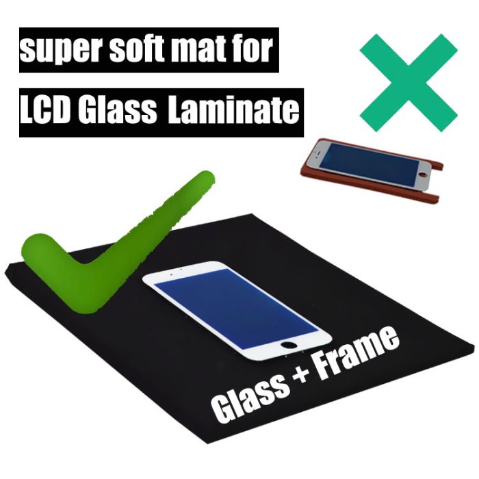Max 11 inch Universal Black Magic Lamination mat for iPAD iPhone Samsung huawei Flat LCD OLED