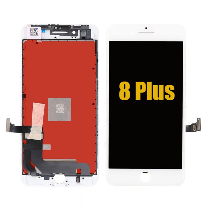 OEM iPhone 8 Plus LCD Display Digitizer Touch Screen Assembly White