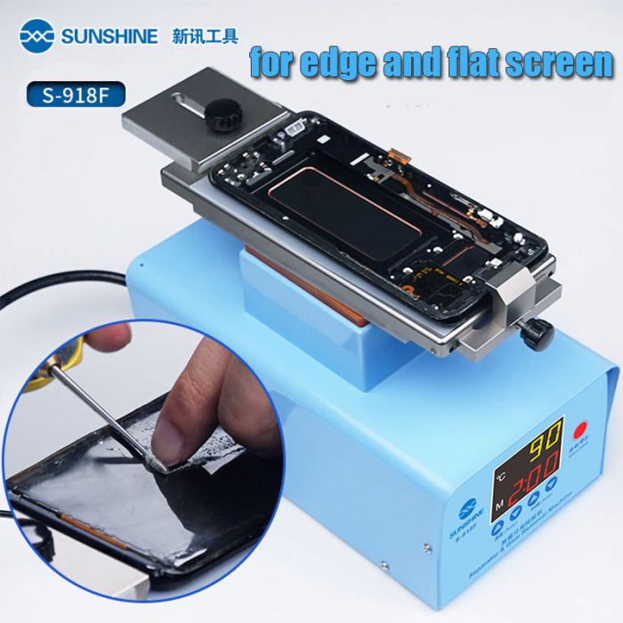 Sunshine S-918F Universal LCD Separator For Edge and Flat Screen 360 degree Rotating Hot plate