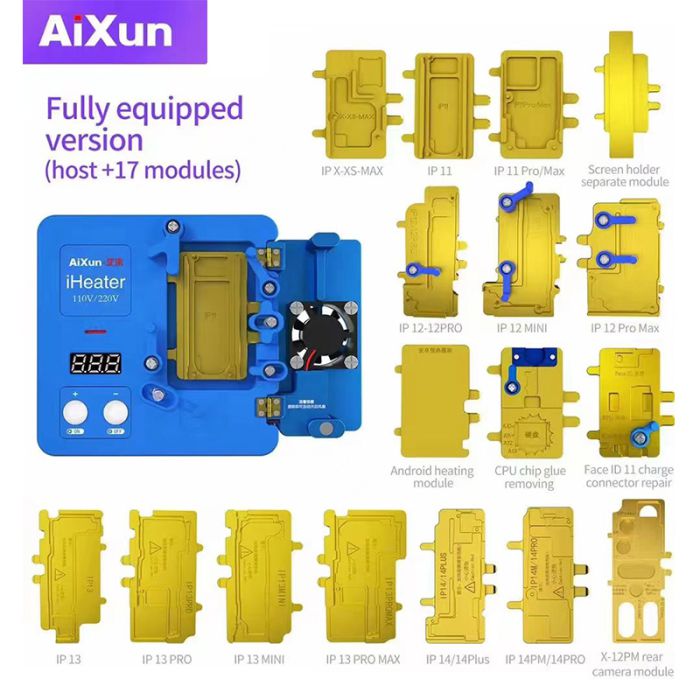 Aixun Pre Heater Desoldering Station for iPhone motherboard CUP Face ID Camera Heating
