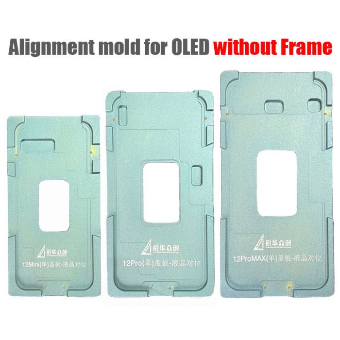 Alignment Mold Mould for iPhone 12 mini 12 Pro 12 Max Glass Touch Digitizer to OLED without frame