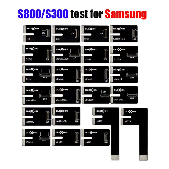 DL S800 S300 Test Cables for Samsung LCD OLED Display Testing