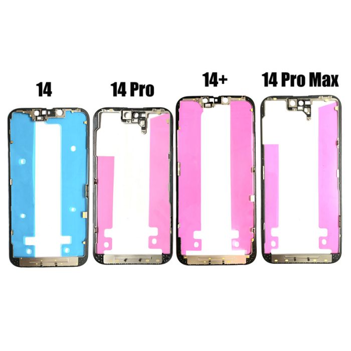 1:1 Frame Bezel with Sticker Tape for iPhone 14 / 14 Plus / 14 Pro / Max