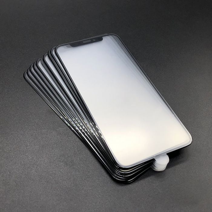 1:1 Quality Front Glass with OCA Foil Glue for iPhone 11 Pro Max (ear mesh installed)