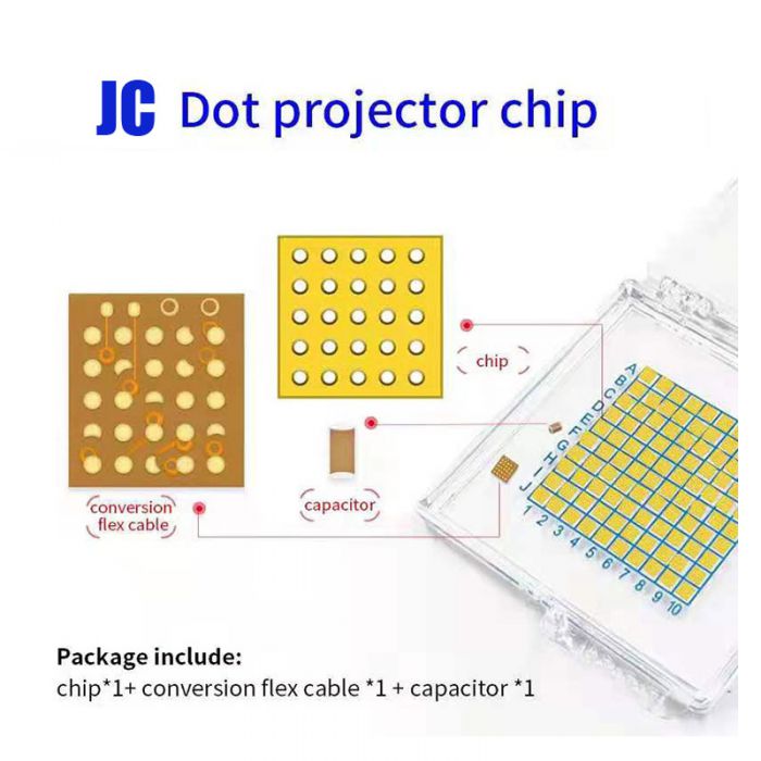 JC Dot Projector IC Chip for iPhone X XS MAX 11 Pro Max Face ID Repair