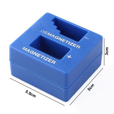 Magnetizer and Demagnetizer Magnetic Tool for Screwdrivers