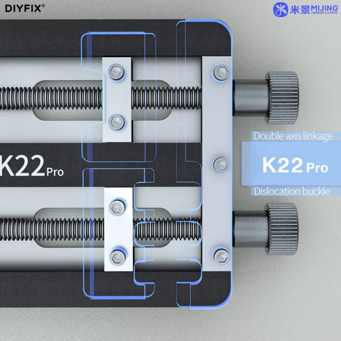 Mijing K22 Pro Universal Dual axis PCB MainBoard BGA CPU IC Holder Fixture