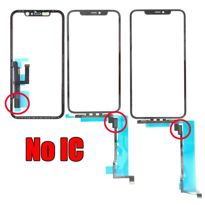 Without IC No IC Chip Touch Screen Digitizer TP with OCA for iPhone 11 11 Pro Max