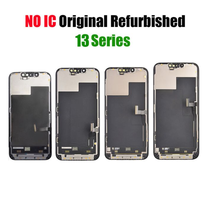 (NO IC) without IC Chip OLED Display Panel Screen for iPhone 13 mini 13 13 Pro Max Original Refurbished