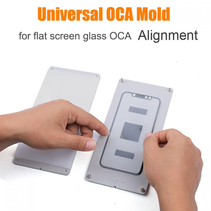 OCAMASTER Universal Mould Mold for Flat Screen Glass and OCA Alignment