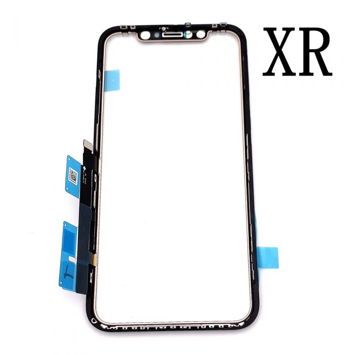 Original Touch Panel Screen Digitizer with Frame Bezel for iPhone XR with OCA