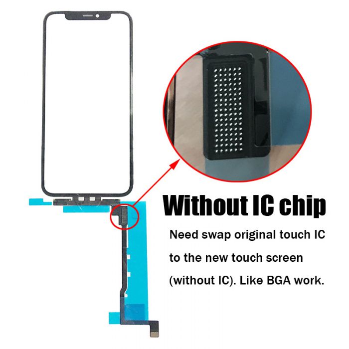 Without IC No IC Chip Touch Screen Digitizer TP for iPhone 11 11 Pro Max