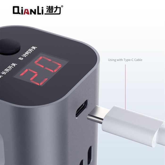 Qianli UV Lamp Light for Green Oil and UV liquid Fast Curing (Built-in Battery)