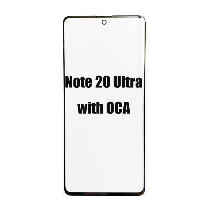 Front Glass with OCA For Samsung Galaxy Note 20 Ultra