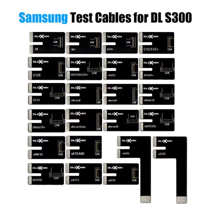 DL S300 Test Cables for Samsung LCD OLED Display Testing