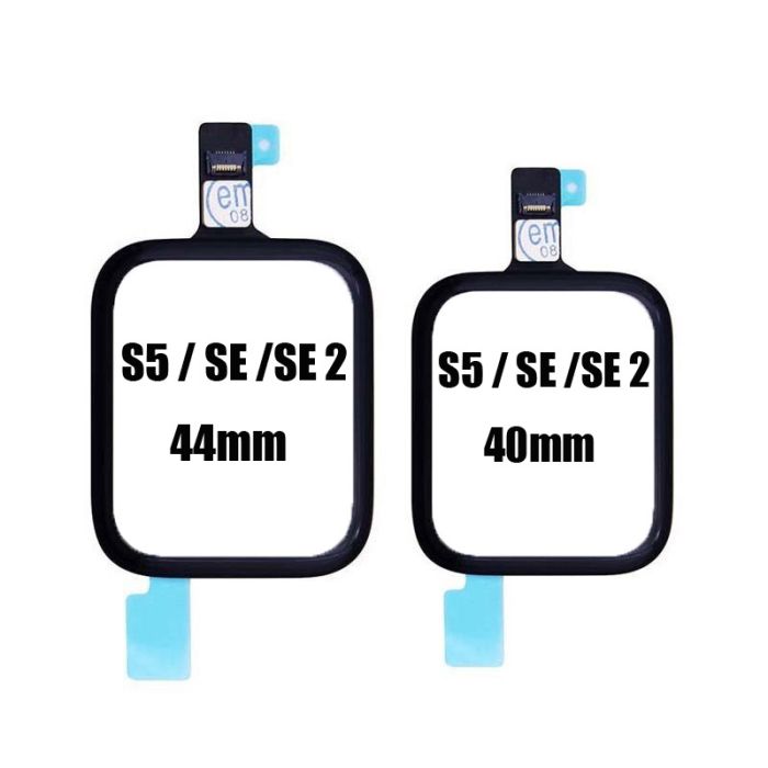 OEM Digitizer for Apple Watch Series SE2 S5 SE 40mm and 44mm Front Touch Screen Panel with OCA or without OCA