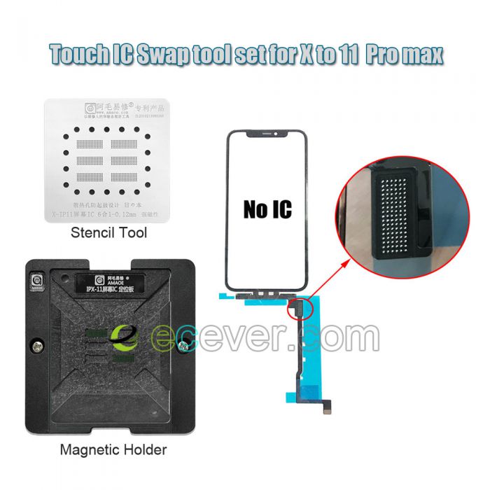 Touch IC Swap Repair Tool for iPhone 11 11 Pro Max Display Message Removing
