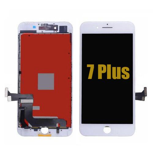 White LCD Screen Touch Digitizer Assembly for iPhone 7 Plus