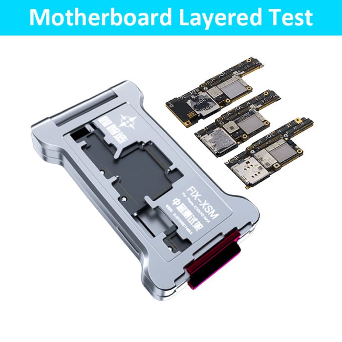 XZZ Motherboard Middle layer Test fixture tool for iPhone X 11 12 13 14 Series Functions Testing (no need reball back)