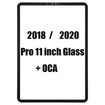 Front Glass with OCA or Without OCA For iPad Pro 11 inch 2020 and 2018