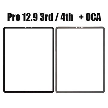 Front Glass with OCA or Without OCA For iPad Pro 12.9 4th Gen
