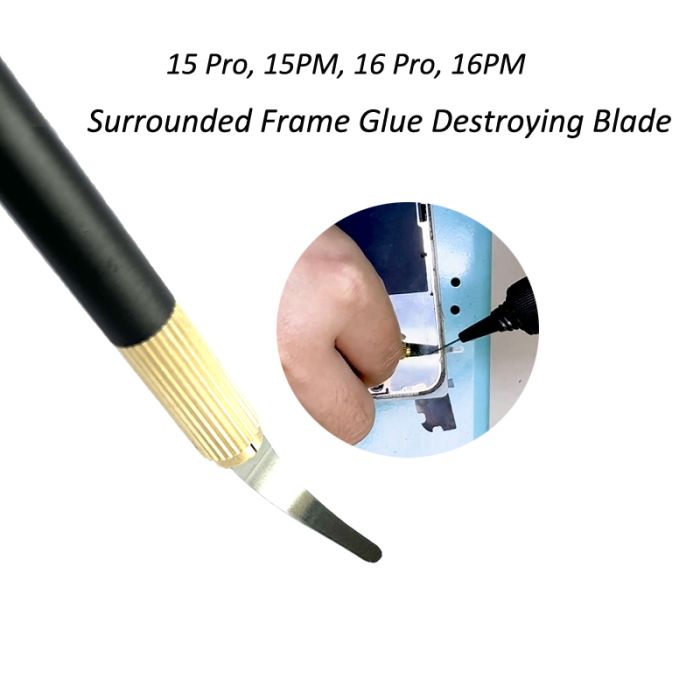 B&R Ultra-Thin 0.3mm Stainless Steel Spudger Opening Pry Tool For Phone/Tablet Repair