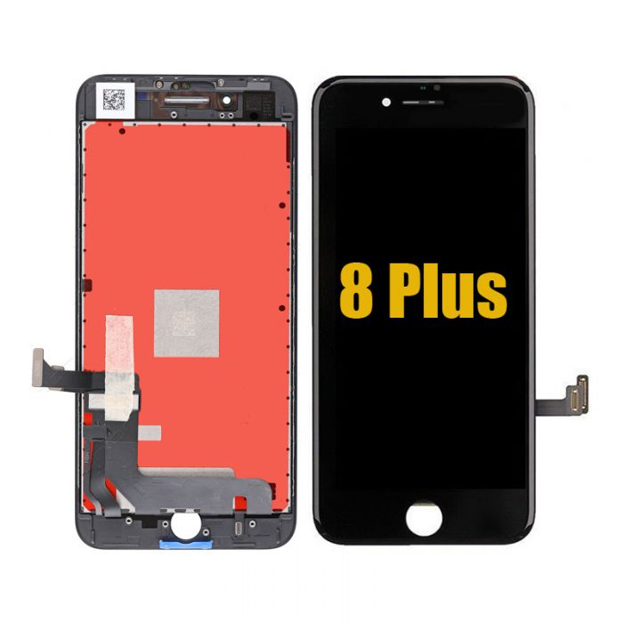 Original OEM iPhone 8 Plus front glass Digitizer with LCD Display Complete Black