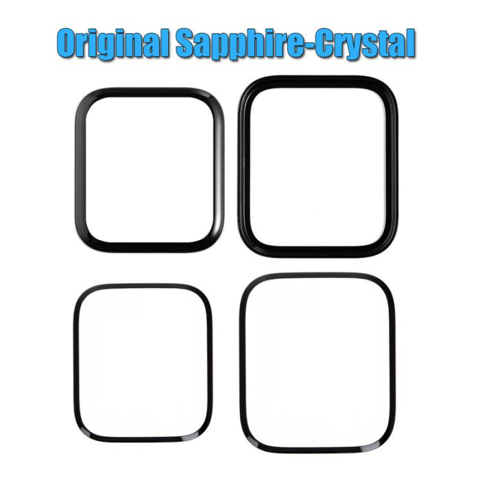 Sapphire Crystal Glass with OCA or without OCA for Apple Watch 41mm 45mm 40mm 44mm