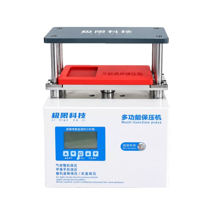 iPhone back glass front screen display waterproof seal machine to hot press