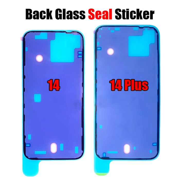 Back Glass Seal waterproof Sticker Adhesive for iPhone 14 / 14 Plus