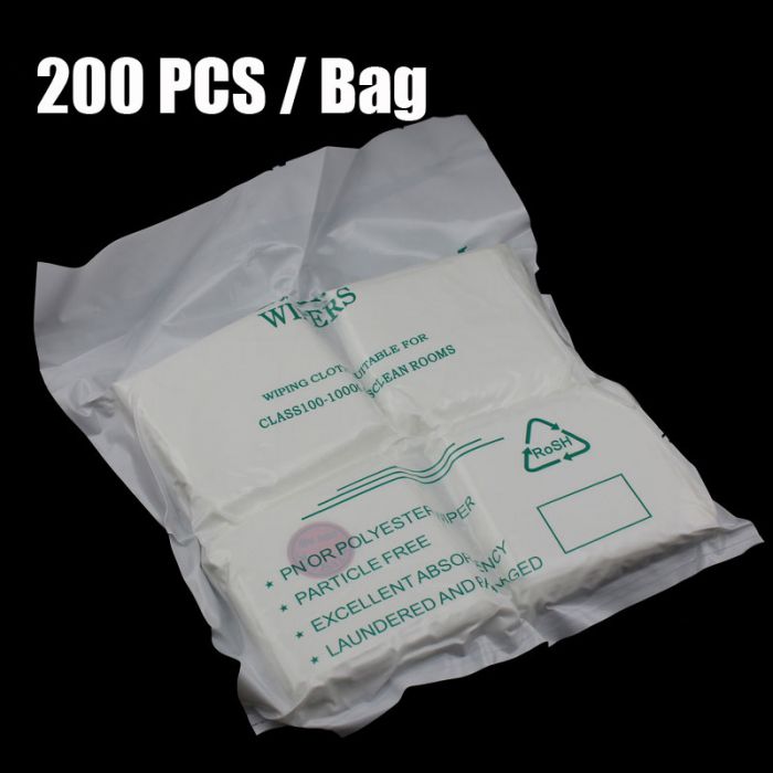 200PCS Cleaning room Cleaning Wiper Cloth for LCD Screen