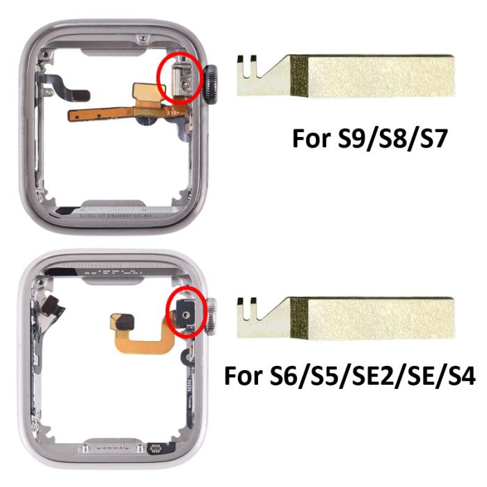 For Apple watch series 7 Series 8  Series 9 S4 S5 S6 SE S7 S8 S9 digitital crown flex cable tear down disassemble tool