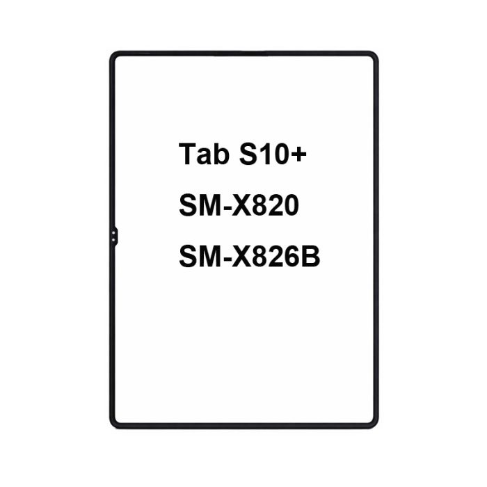 Glass with OCA for Samsung Tab S10 Plus X820 X826B