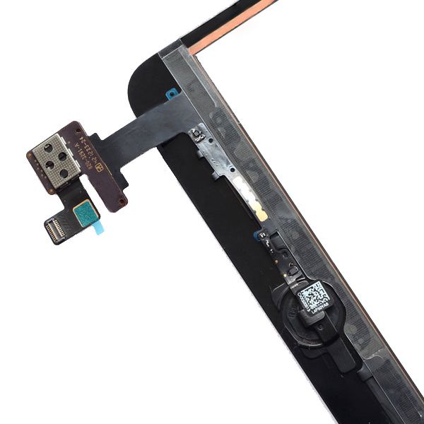 OEM Digitizer Touch Screen With IC Connector Chip Home Flex Assembly for iPad Mini Black