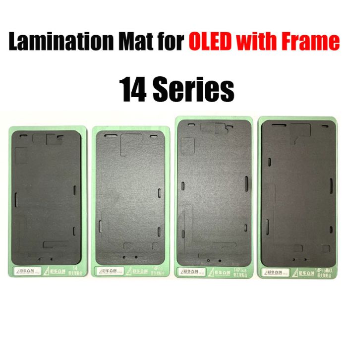 (OLED with Frame) Glass to OLED Lamination Mould Mold for iPhone 14 Plus 14 Pro Max