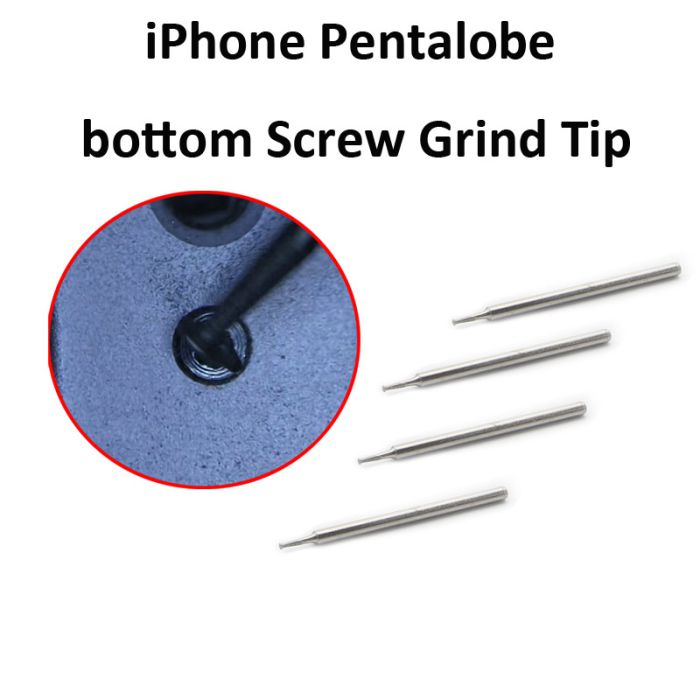 Grinding Head Tip for iPhone bottom Pentalobe Screws Solve Stripped Screws Problem
