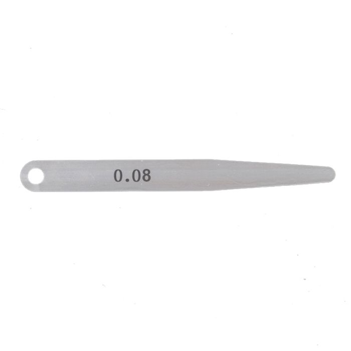 10PCS/Pack Ultra thin 0.08mm Feeler gauge Metal Pry Spudger tool for iPhone Frame Bezel Remove Separate