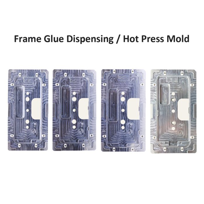 LX Frame Glue Dispensing Hot Press Mold for iPhone 17 17 Pro Max 17 Air