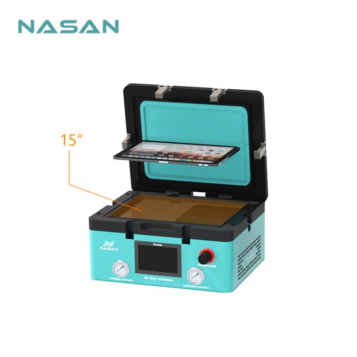 15 inch NASAN NA-SUPA MAX LCD Laminate And Bubble remove Machine