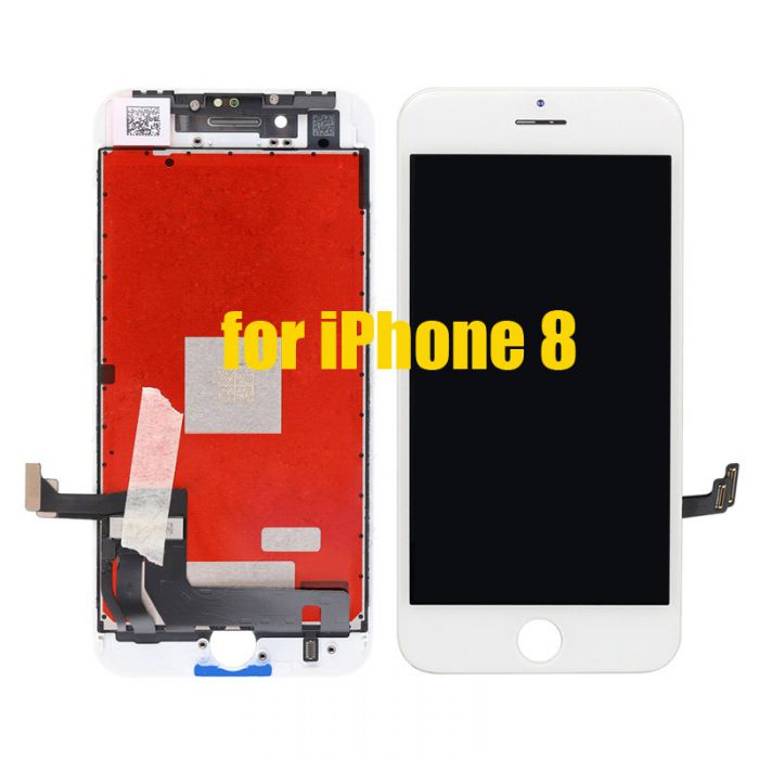 white LCD Screen Touch Digitizer Replacement for iPhone 8