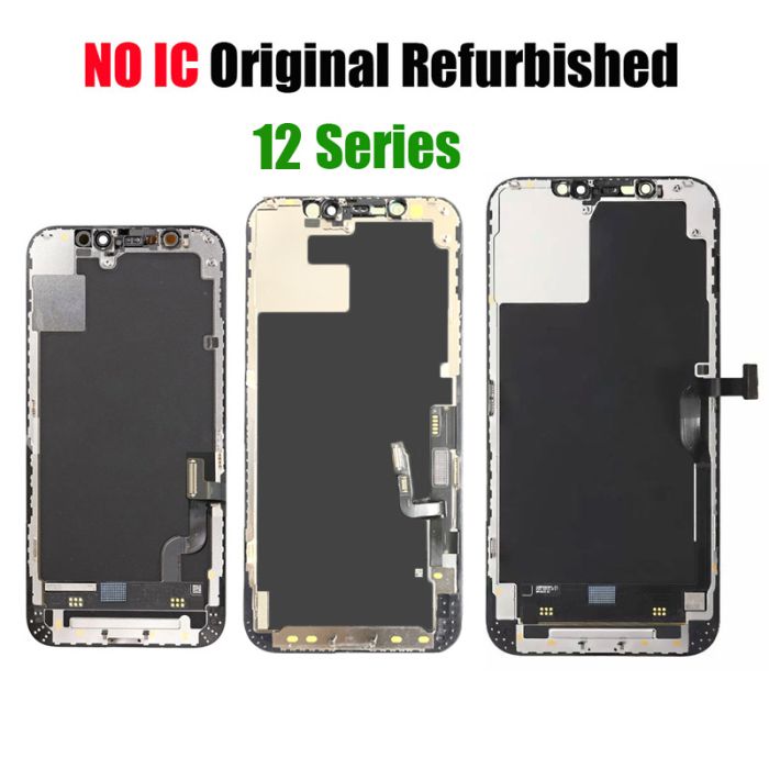 (NO IC) Original Refurbished OLED Display Screen for iPhone 12 mini 12 Pro Max without IC