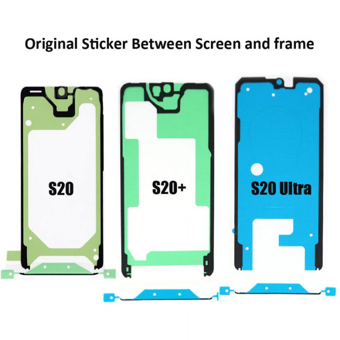 Original OLED Screen Frame Adhesive Sticker Tape for Samsung Galaxy S20 S20+ S20 Ultra