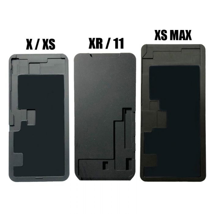 Silicone Rubber Pad Mat Mold Mould For iPhone X XR XS max lamination refurbish
