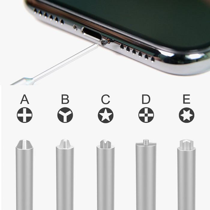 Qianli 3D Screwdriver iThor Magnetic Pentalobe Tri-Point Y Phillip Screwdriver for iphone