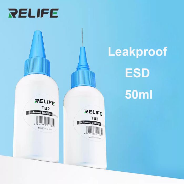 Relife-RL-TB2 ESD Safe Leakproof Syringe Bottle for Glue Oil Liquid Alcohol Drop