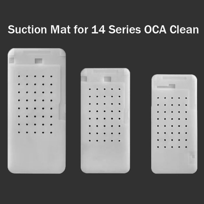 Suction Mat for iPhone 14 Series OCA Glue Cleaning Removing
