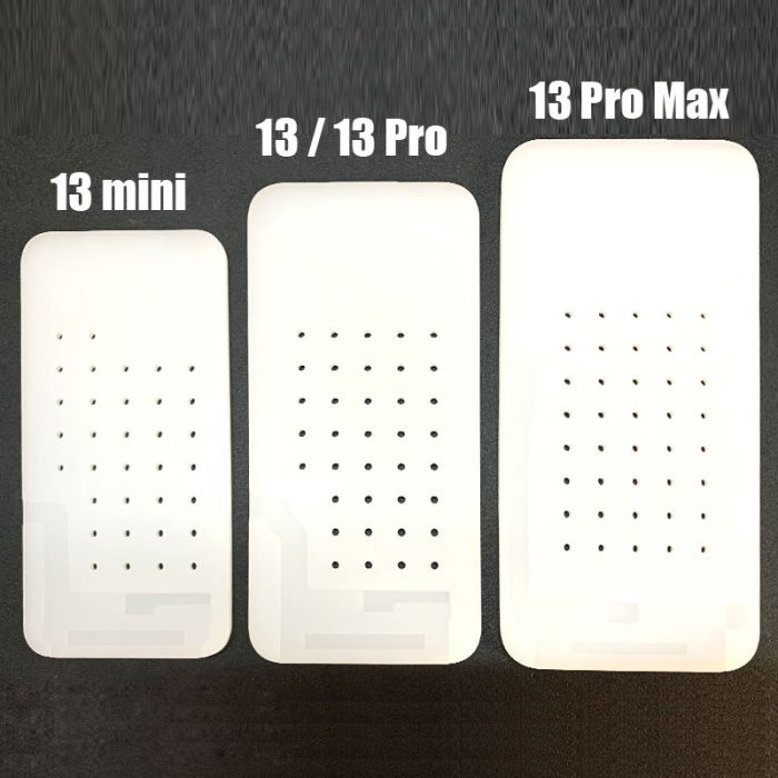 Suction Silicone Mat for iPhone 13 mini 13 Pro Max OCA Glue Clean Remove